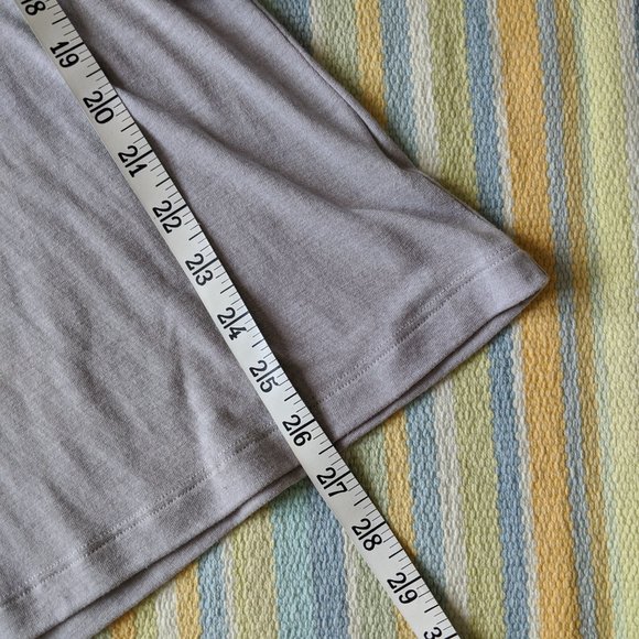 🛍️ BUNDLE ONLY | GAP gray flowy shift top Small - Picture 7 of 11